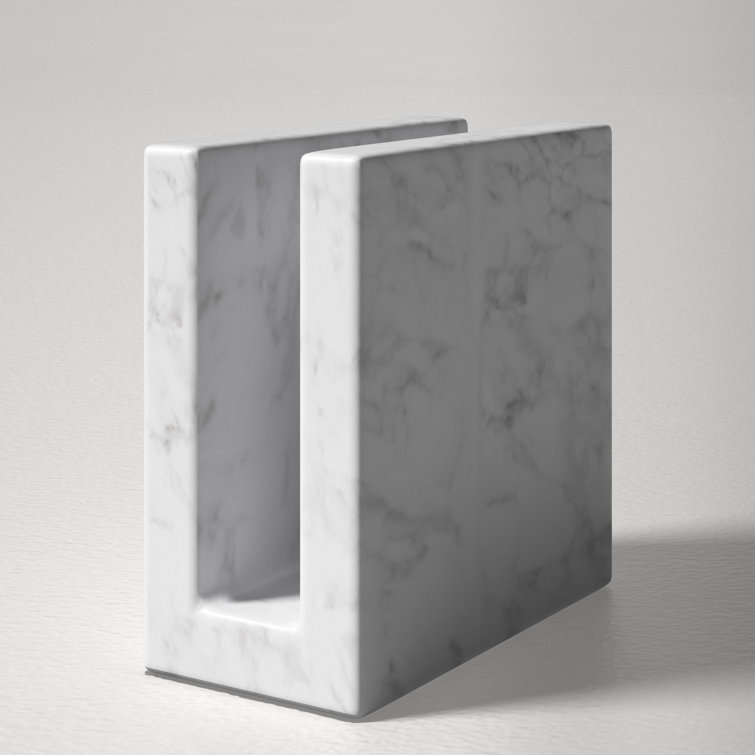 AllModern Marble Napkin Holder Wayfair